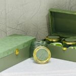 Emerald Fusion 3 Jar Hamper gift box, ideal for wedding favors and thoughtful gifts for guests.