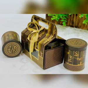 Golden Twilight 2 Tin Jar Basket